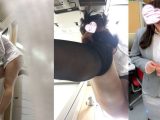 【HD】【個人撮影】定点カメラで同僚の着替え撮ったったｗ　みとちゃん
